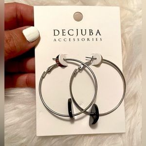 DECJUBA Australia 🇦🇺 Resin Drop Hoop Earrings